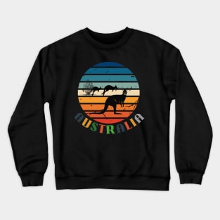 Australian Kangaroo Crewneck Sweatshirt